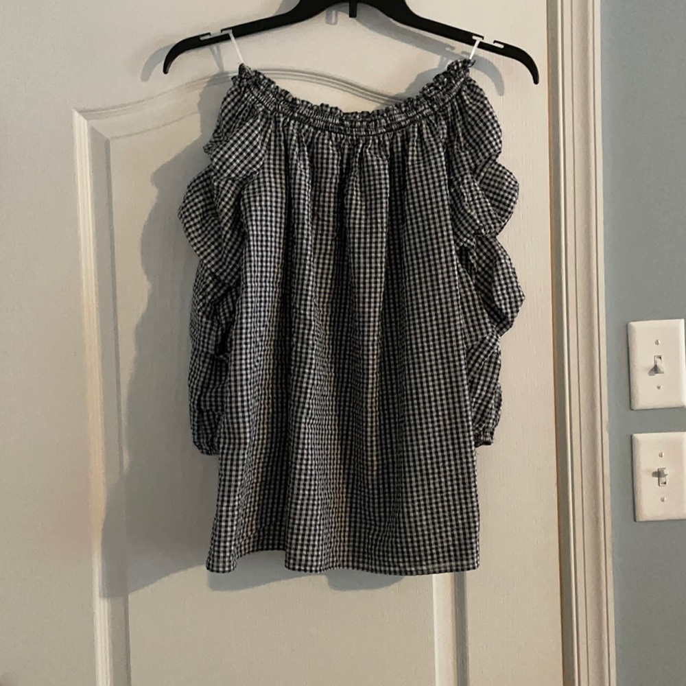 Max Studio off the shoulder blouse